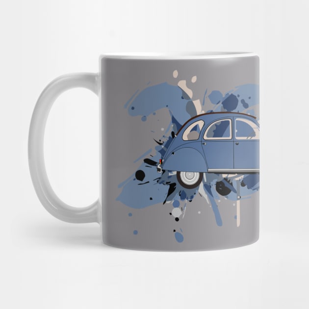 2CV art by RomoneGrafik